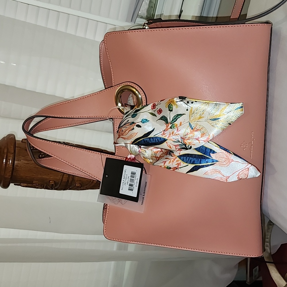 nanette lepore Niccola Satchel Melon bag, NWT.